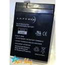 BATERÍA SELLADA RECARGABLE 6Vdc-4Ah L.A. POWERshi