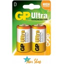 BLISTER 2 PILAS MEDIANAS C, GP ULTRA ALCALINAS
