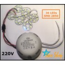 DRIVER CON 36 LED SMD 2850
