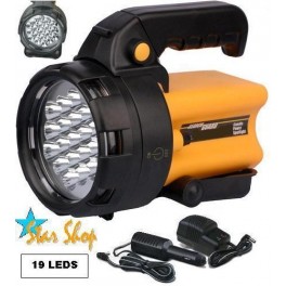 Linterna 220V Foco Recargable - 19 Leds Alta Potencia Lumínica P