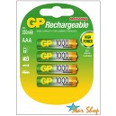 4 PILAS BLISTER AAA GP RECARGABLES Ni-Mh