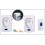 TIMBRE INALÁMBRICO 2 RECEPTORES 220V