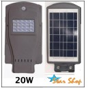 LÁMPARA SOLAR-LED ALL-IN-ONE 20W INTEGRADA AUTÓNOMA 