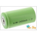 PILA C RECARGABLE Ni-MH 4.000mAh