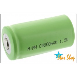 PILA C RECARGABLE Ni-MH 4.000mAh