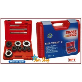 TERRAJA SUPER-EGO, ½” a 2”Ø  NPT (España)