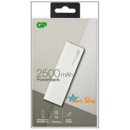 GP POWER BANK 2500 mAh ENERGÍA PORTABLE