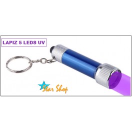 DETECTOR BILLETES FALSOS LINTERNA UV LLAVERO
