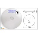 PLAFÓN LED PANEL SOBREPUESTO 18W c/SENSOR MOVIMIENTO