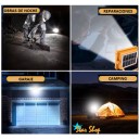 PROYECTOR LED RECARGABLE SOLAR PORTABLE 100W