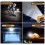 PROYECTOR LED RECARGABLE SOLAR PORTABLE 100W