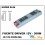 FUENTE DRIVER SLIM 300W PARA CINTA LED 12VDC