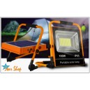 PROYECTOR SOLAR LED PORTABLE Y RECARGABLE 100W