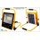 PROYECTOR SOLAR LED PORTABLE Y RECARGABLE 100W