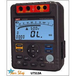  MEDIDOR DE RESISTENCIA DE AISLACIÓN UT513A 5000V