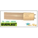 TUBO T8 LED 14W - 90cm, LUZ BLANCA CÁLIDA 3000º k