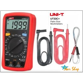 MULTITESTER DIGITAL UT33C+ UNI-T