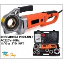TERRAJA ELECTRICA PORTABLE ½” a 2”Ø