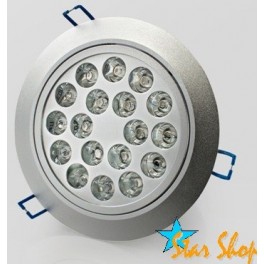 FOCO CIELO 18 LEDs CREE  18W, EMBUTIDO