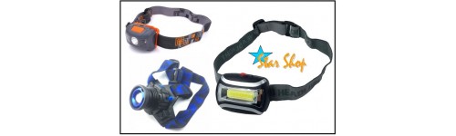 LINTERNAS LED CABEZA BÁSICAS Y RECARGABLES
